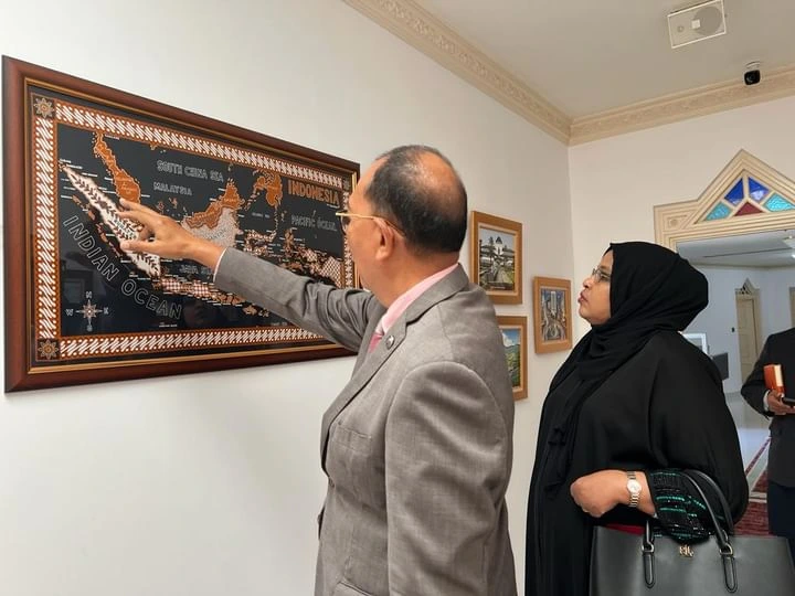 Kunjungan courtesy call Duta Besar Kenya untuk Kesultanan Oman