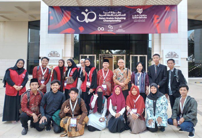 Tim Indonesia Juara 2nd Asian Debate Arabic Championahip 2023