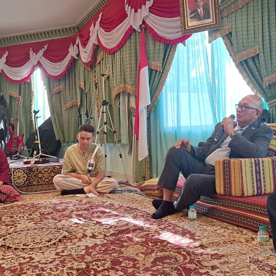 KBRI Muscat Fasilitasi Ngobrol Santai dan Sarasehan