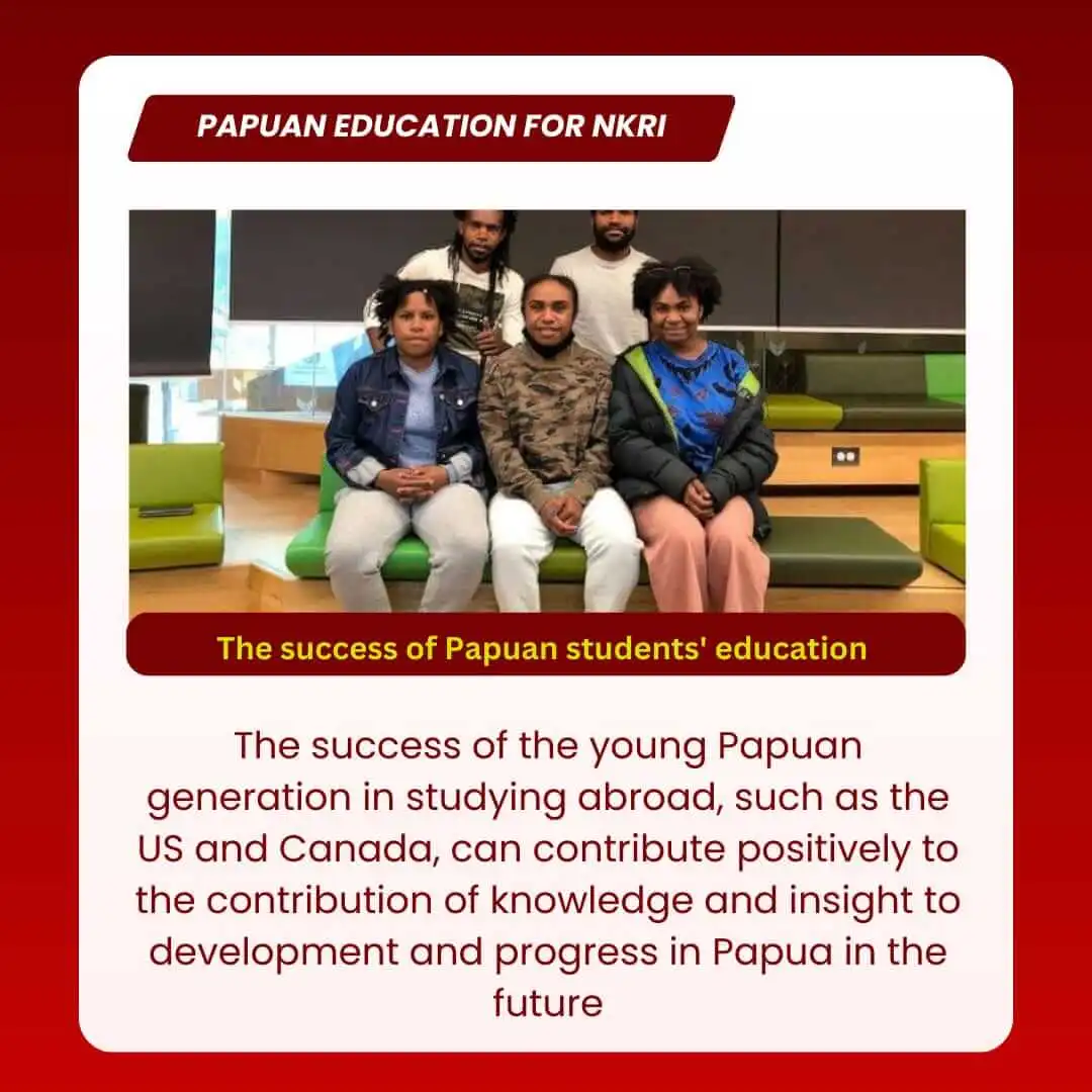 Kisah sukses pelajar papuan di luar negeri
