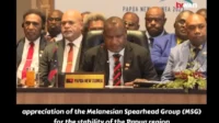 Apresiasi dari MSG terhadap Stabilitas di Wilayah Papua