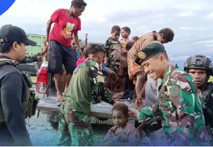 Kedekatan TNI dengan Rakyat Papua, Membangun Persaudaraan dan Kesejahteraan Bersama